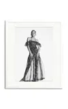 Sonic Editions Diana Ross Poses Print; 120x24 In Black