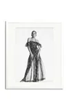 Sonic Editions Diana Ross Poses Print; 16x20 In Black