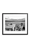 Sonic Editions Elton John Rehearses At Dodger Stadium Print; 16x20 In Black