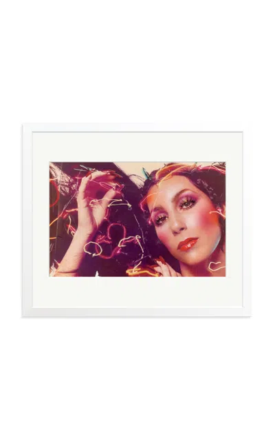 Sonic Editions - Cher Framed Print - Multi