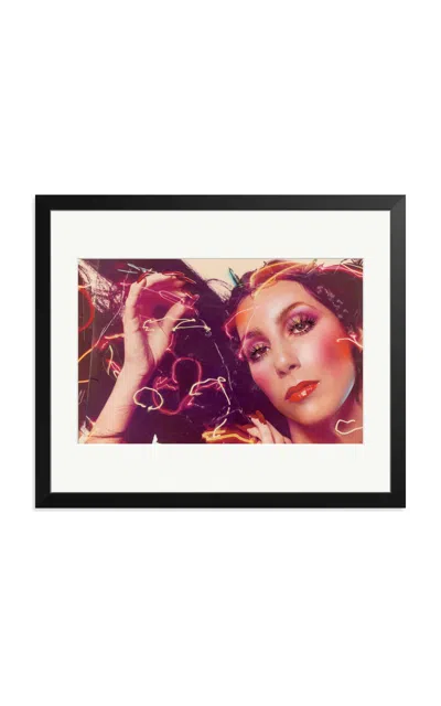Sonic Editions - Cher Framed Print - Multi