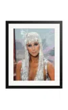 Sonic Editions - Cher; La 1979 Framed Print - Multi