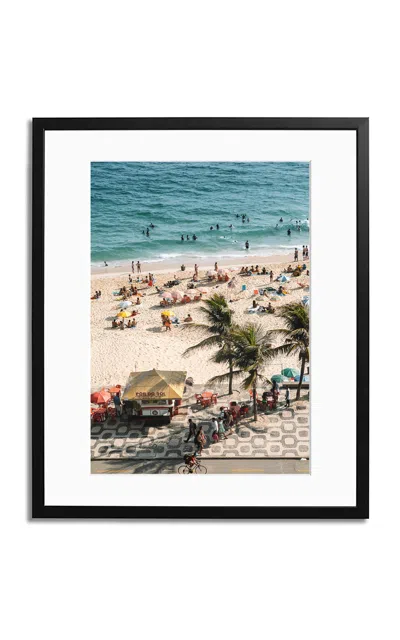 Sonic Editions Exclusive Ipanema Beach Affair Framed Photography Print