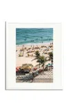 Sonic Editions Exclusive Ipanema Beach Affair Framed Photography Print In Multi