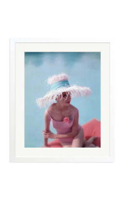 Sonic Editions - Pretty In Pink Framed Print - Multi In White