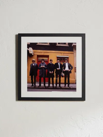 Sonic Editions Framed 1964 The Rolling Stones Outside The Tin Pan Alley Club Print, 40" X 40" In Multi