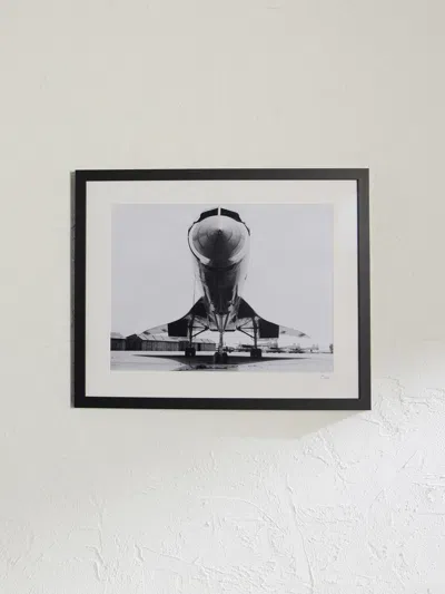 Sonic Editions Framed 1967 Concorde '67 Print, 50" X 40" In Black