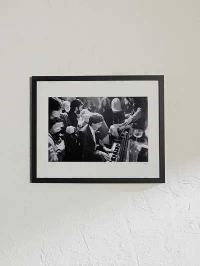 Sonic Editions Framed 1981 Mccartney At The Wedding Print, 50" X 40" In Black