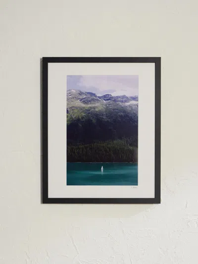 Sonic Editions Framed 2017 St. Moritz Print, 40" X 50" In Multi