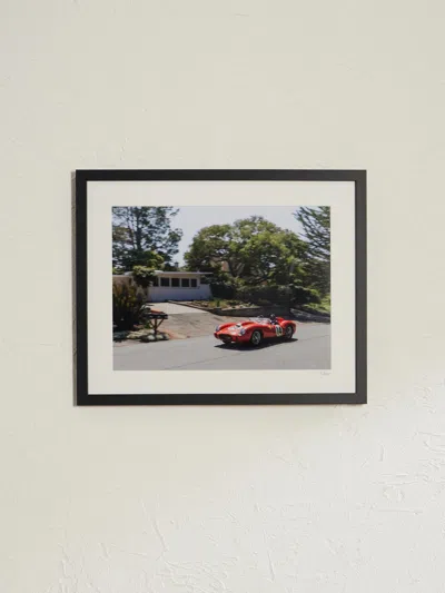 Sonic Editions Framed 2026 Ferrari 250 Testa Rossa Print, 50" X 40" In Multi