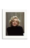 Sonic Editions Marilyn At Home 1953 Framed Photography Print In White