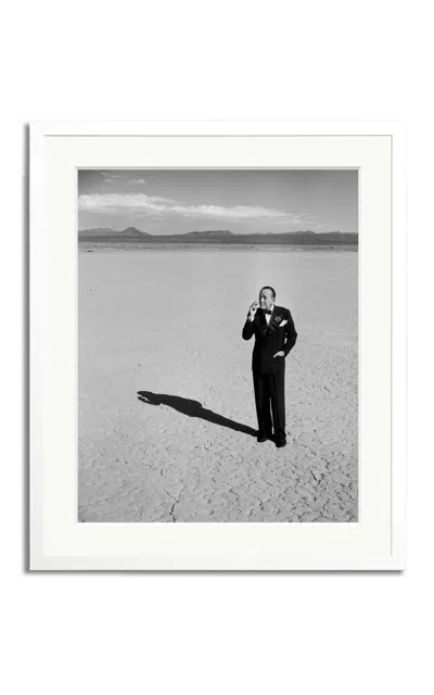 Sonic Editions Noel Coward Framed Photography Print In White
