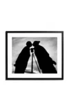 Sonic Editions Shadows Of Kissing Figures Print; 20x24 In Black
