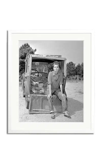 Sonic Editions Sophia Loren On Holiday Photography Print In White