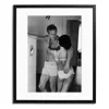Sonic Editions Steve And Neile At Home In Handmade Wooden Frame