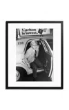 Sonic Editions Warhol Ny Cab Photography Print In Black