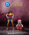 Sonic The Hedgehog X Dc Comics Multipack Figures In Metallic