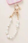 Sonix Beaded Phone Chain In White