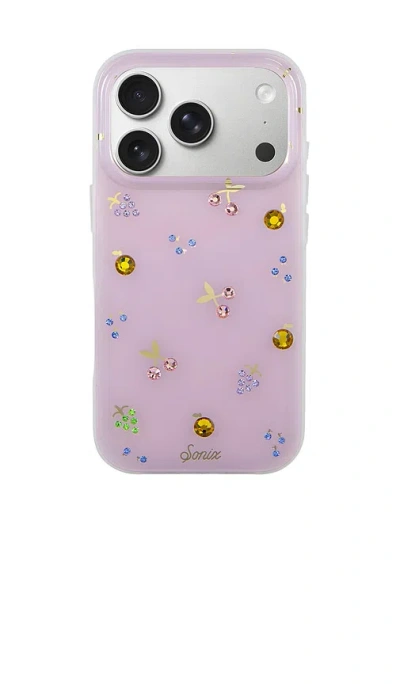Sonix Fruit Gems Iphone 17 Pro Case In Gold