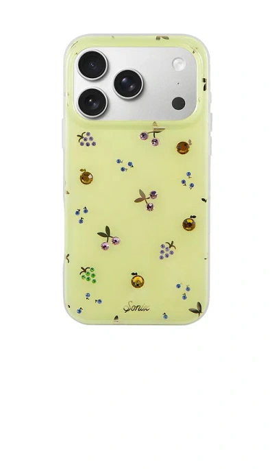 Sonix Fruit Gems Iphone 17 Pro Case In Yellow