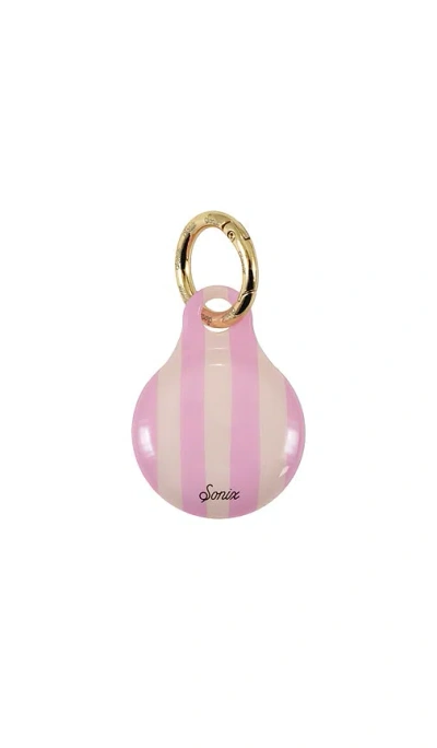 Sonix Jelly Stripe Airtag Cover In Multi