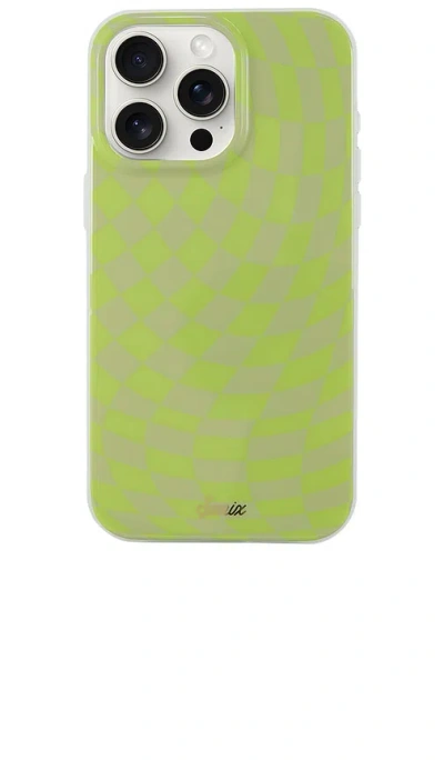 Sonix Magsafe Compatible Iphone 15 Pro Case In Checkmate Green