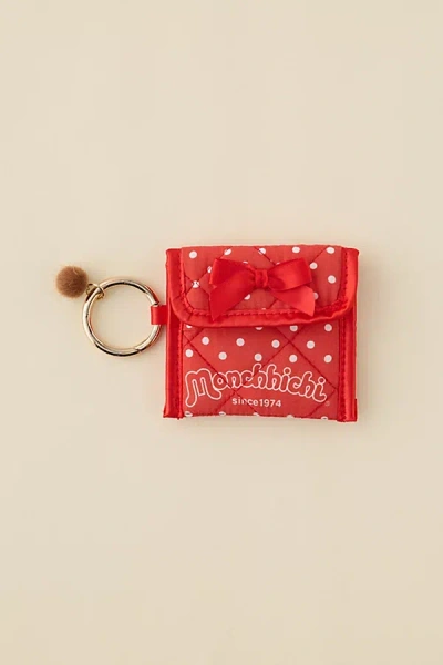 Sonix X Monchhichi Quilted Earbud Case In Red At Urban Outfitters