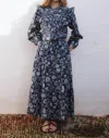 Sonmer Jane Dress In Navy In Blue