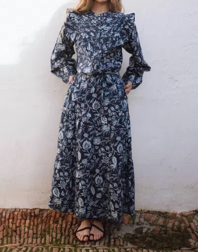 Sonmer Jane Dress In Navy In Blue