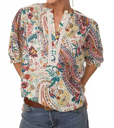 Sonmer Luisa Blouse In Ecru In White
