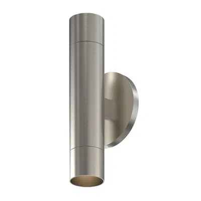 Sonneman 2-light Led Armed Sconce In Satin Nickel