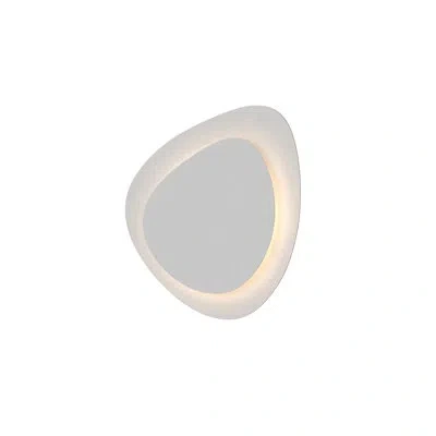 Sonneman Abstract Panels Led 2-plate Wall Sconce - Textured White