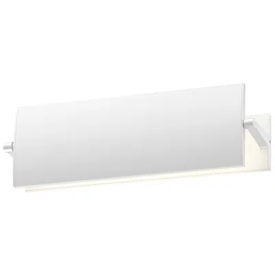 Sonneman Aileron 12" Led Sconce - Textured White