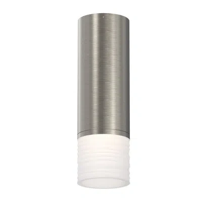 Sonneman Alc 1 - Light 3" Simple Cylinder Led Flush Mount In Gray