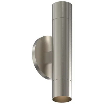 Sonneman Alc 2" Two-sided Led Sconce - Snoot Trim - Narrow Lenses -  Nickel