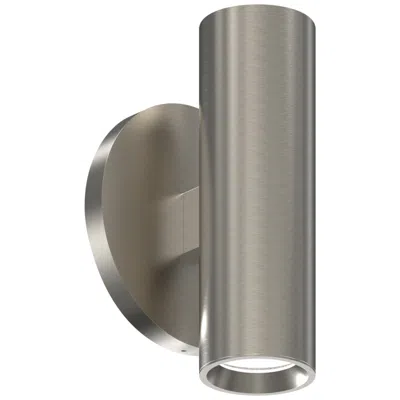 Sonneman Alc 6 1/2"h Satin Nickel One-sided Led Wall Sconce