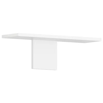 Sonneman Base 5 " High   Textured White Wall Sconce