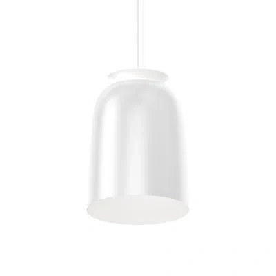 Sonneman Belle 1 - Light Dome Led Pendant In Satin White
