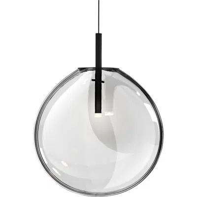 Sonneman Cantina 15" Wide Clear Led Pendant Light