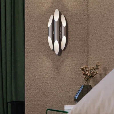 Sonneman Chimes Led Wallchiere In Polished Chrome