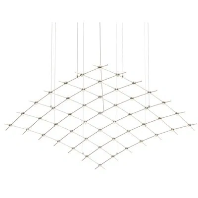 Sonneman Constellation® 49 - Light Unique Tiered Led Chandelier In Clear Faceted