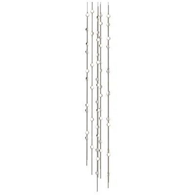 Sonneman Constellation - Andromeda 12" Led Tall Pendant - Nickel - White Acryli