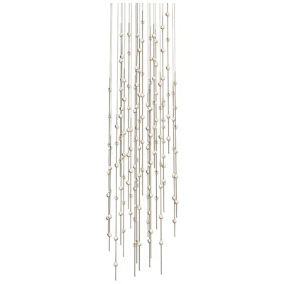 Sonneman Constellation - Andromeda 25" Round Led Pendant - Nickel - Clear Acryl