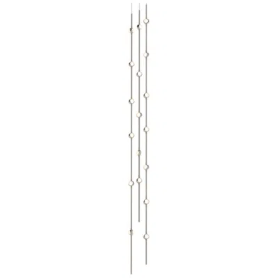 Sonneman Constellation - Andromeda 6" Led Tall Pendant - Nickel - White Acrylic