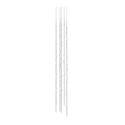Sonneman Constellation Andromeda Tall 12" Round Led Pendant - Nickel - White Le