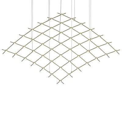 Sonneman Constellation Aquarius Major Chandelier In Satin Brass