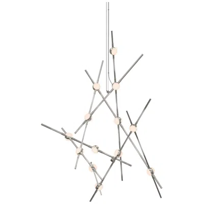 Sonneman Constellation Aquila Minor 25" Wide Satin Nickel Pendant