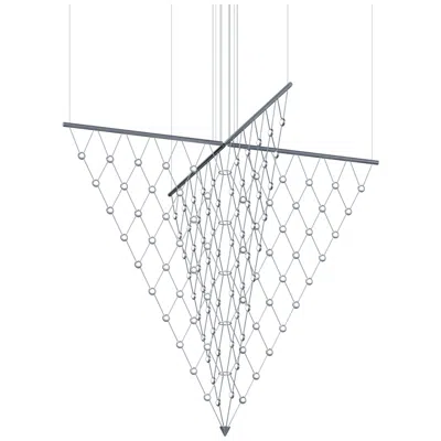 Sonneman Constellation Galaxy Matrix Small Arrow Led Pendant W/ 20' Cord - Alumi