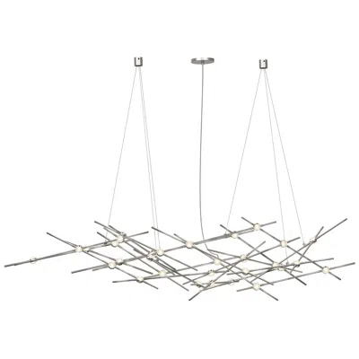 Sonneman Constellation Ursa Minor 56" Wide Satin Nickel Pendant