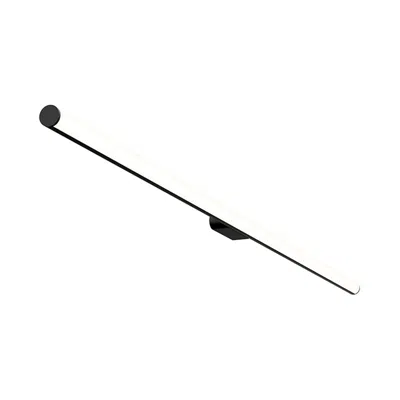 Sonneman Fino 40" Satin Black Led Linear Bath Light